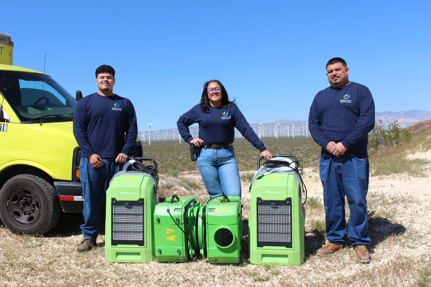 Green Planet Restoration branch crew