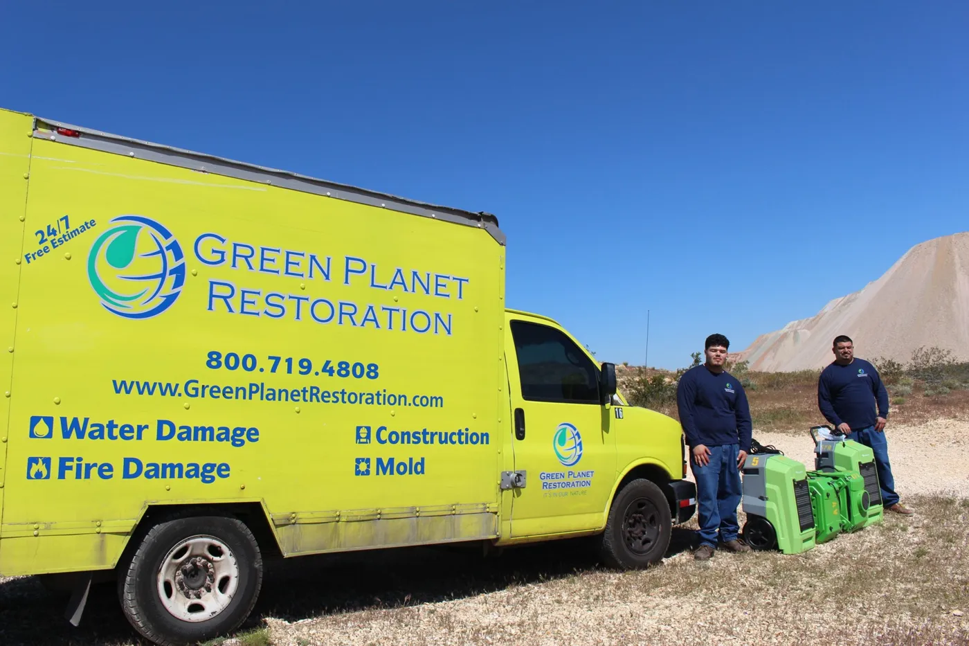 Green Planet Restoration of Antelope Valley team