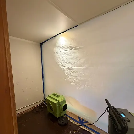 Drying a closet after a leak, Branch not recorded