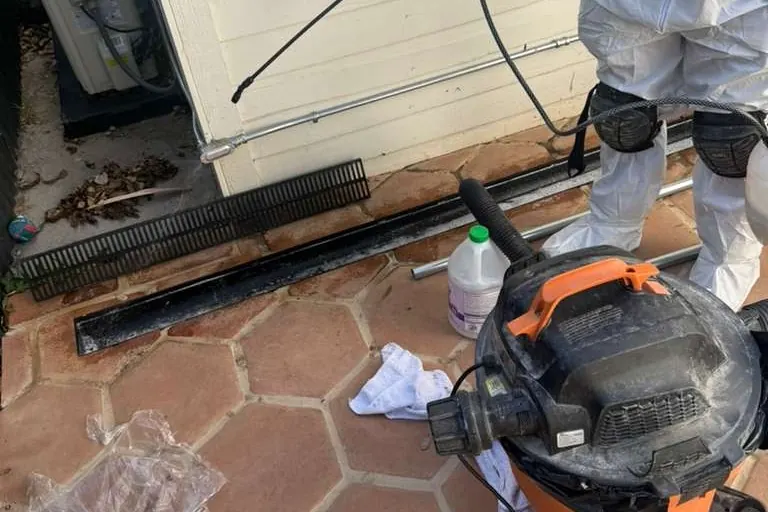 Disaster restoration job photo