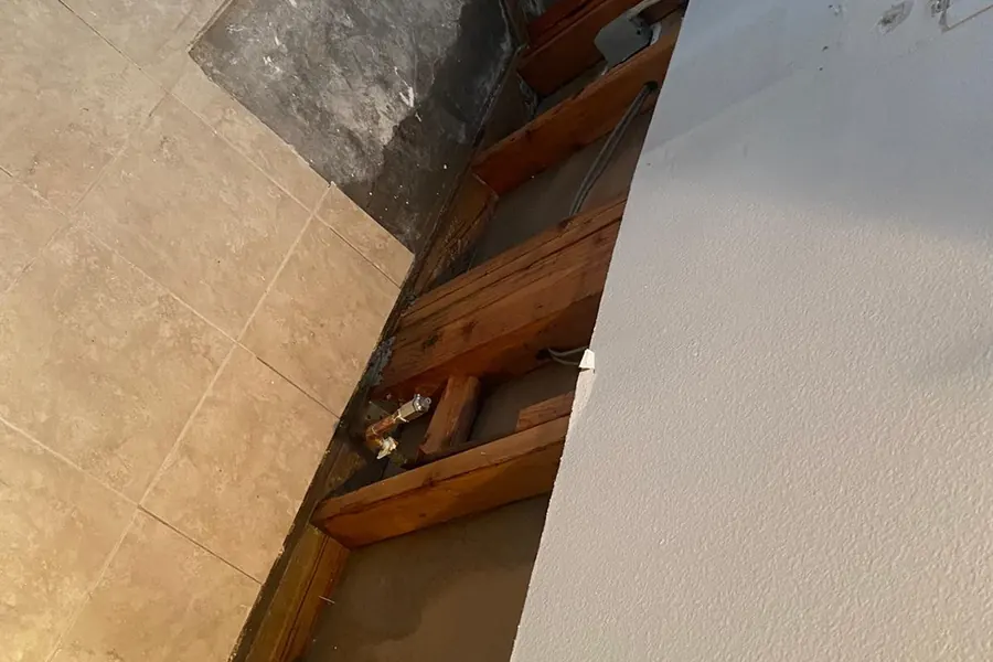 Flooring damage