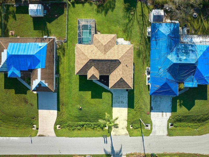 Emergency Roof Tarping Services - Green Planet Restoration