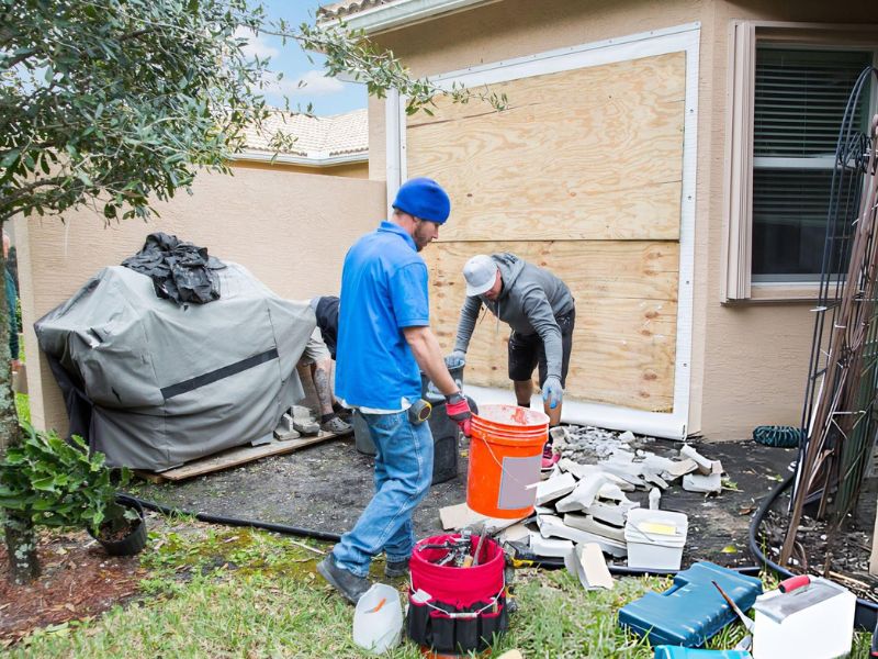 Weather Resilient Glass Installation - Green Planet Restoration