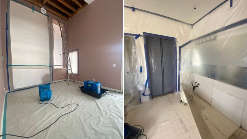 Drying and Dehumidifying for Water Damage - Green Planet Restoration