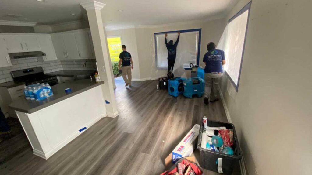 Mold Removal and Water Damage Restoration Team - Green Planet Restoration Santa Clarita