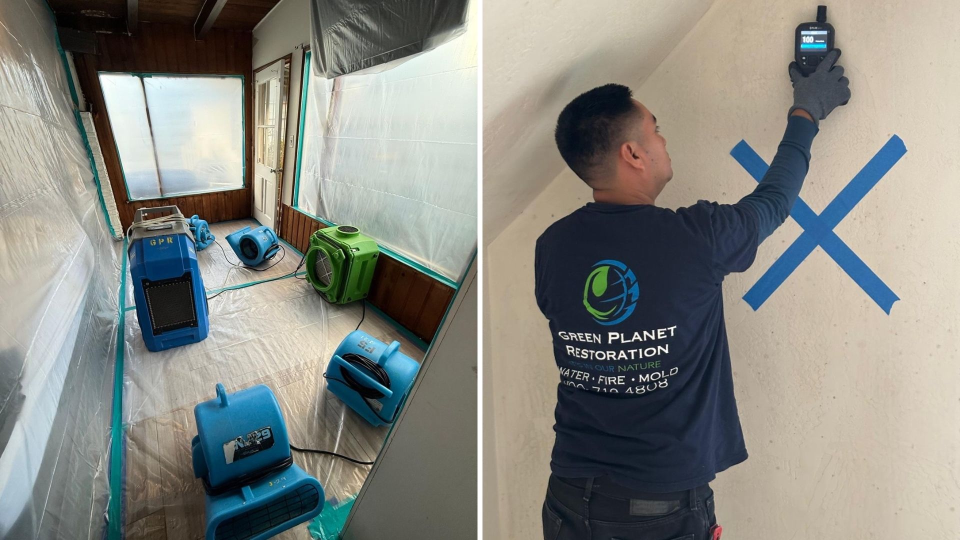 Structural Drying and Monitoring - Green Planet Restoration Structural Drying and Monitoring - Green Planet Restoration