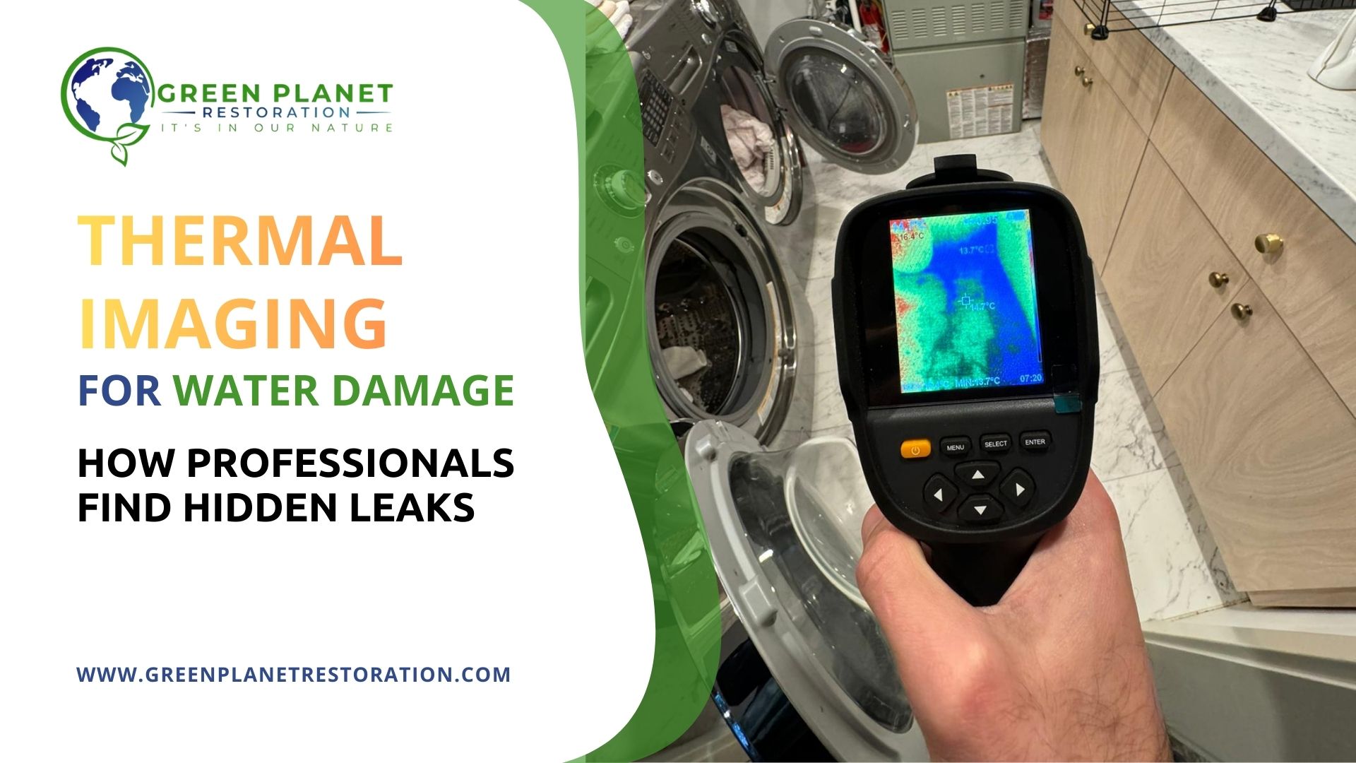 Thermal Imaging for Water Damage - Green Planet Restoration