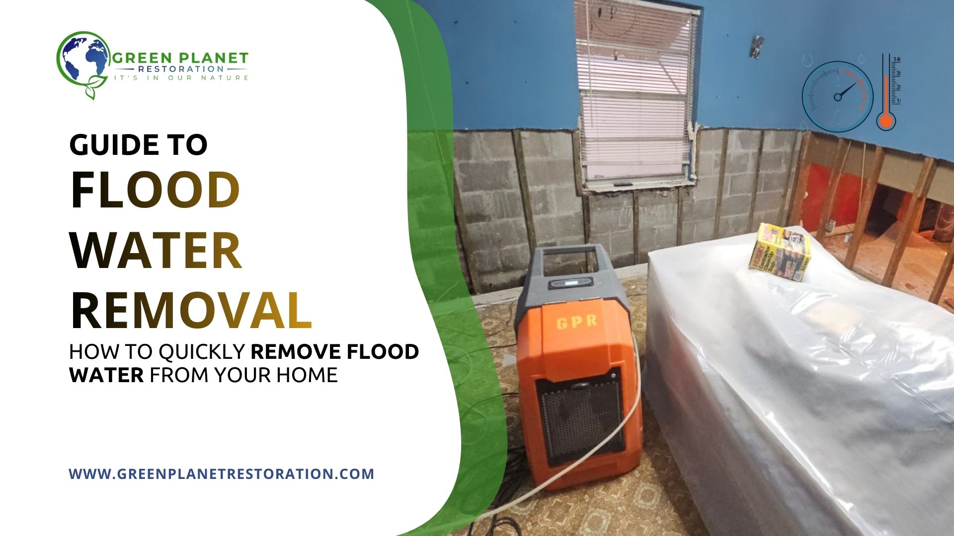 Flood Water Removal - Green Planet Restoration