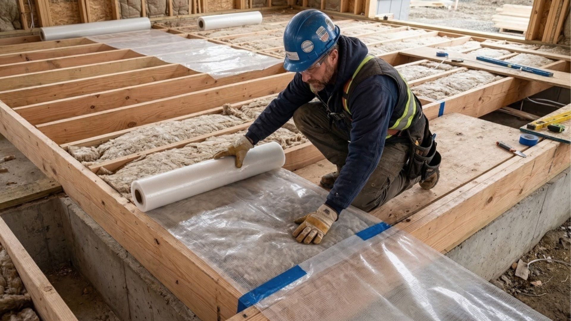 Vapor Barrier Installation and Insulation - Green Planet Restoration Vapor Barrier Installation and Insulation - Green Planet Restoration