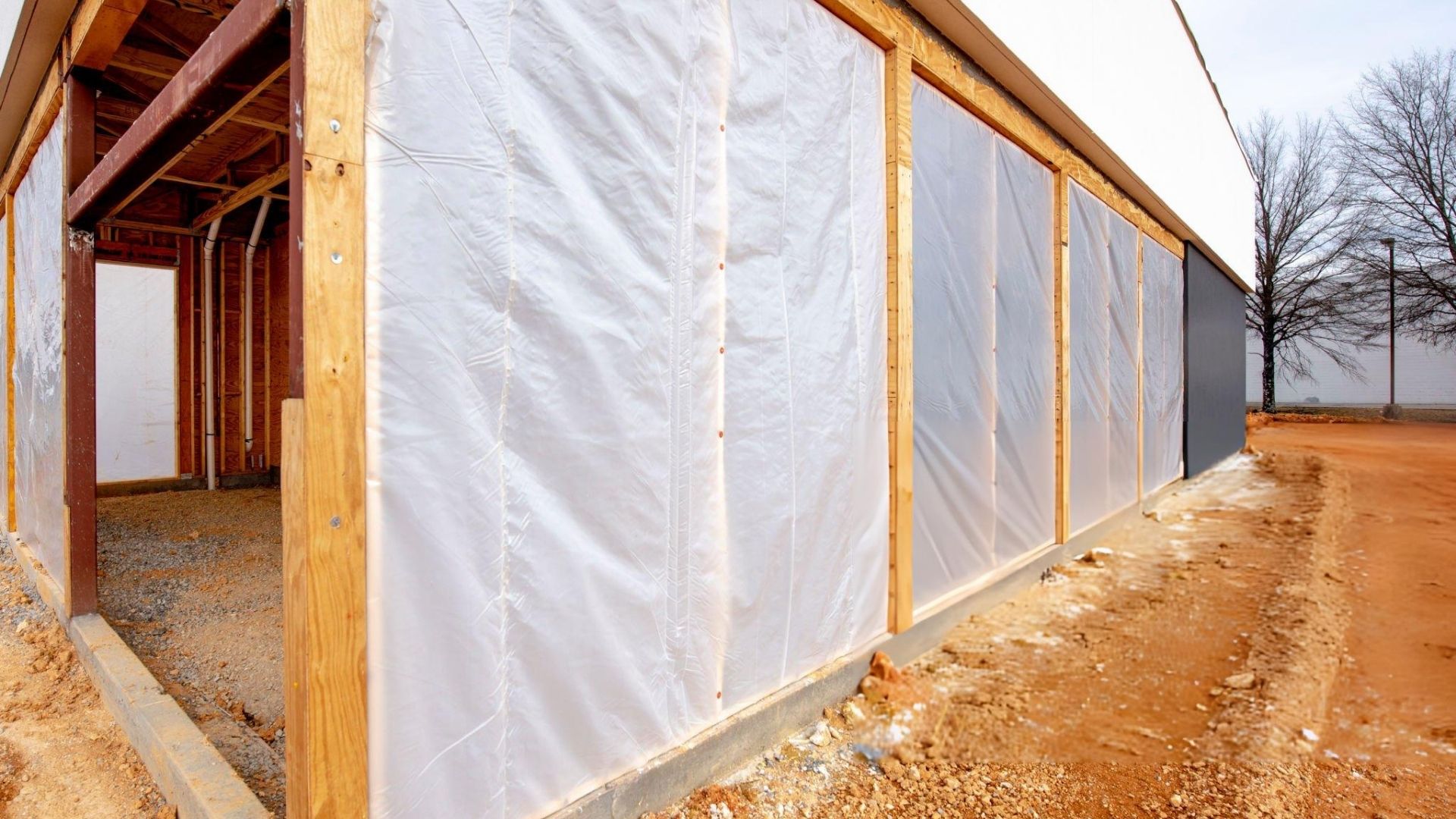 Vapor Barrier Installation with Framing - Green Planet Restoration Vapor Barrier Installation with Framing - Green Planet Restoration