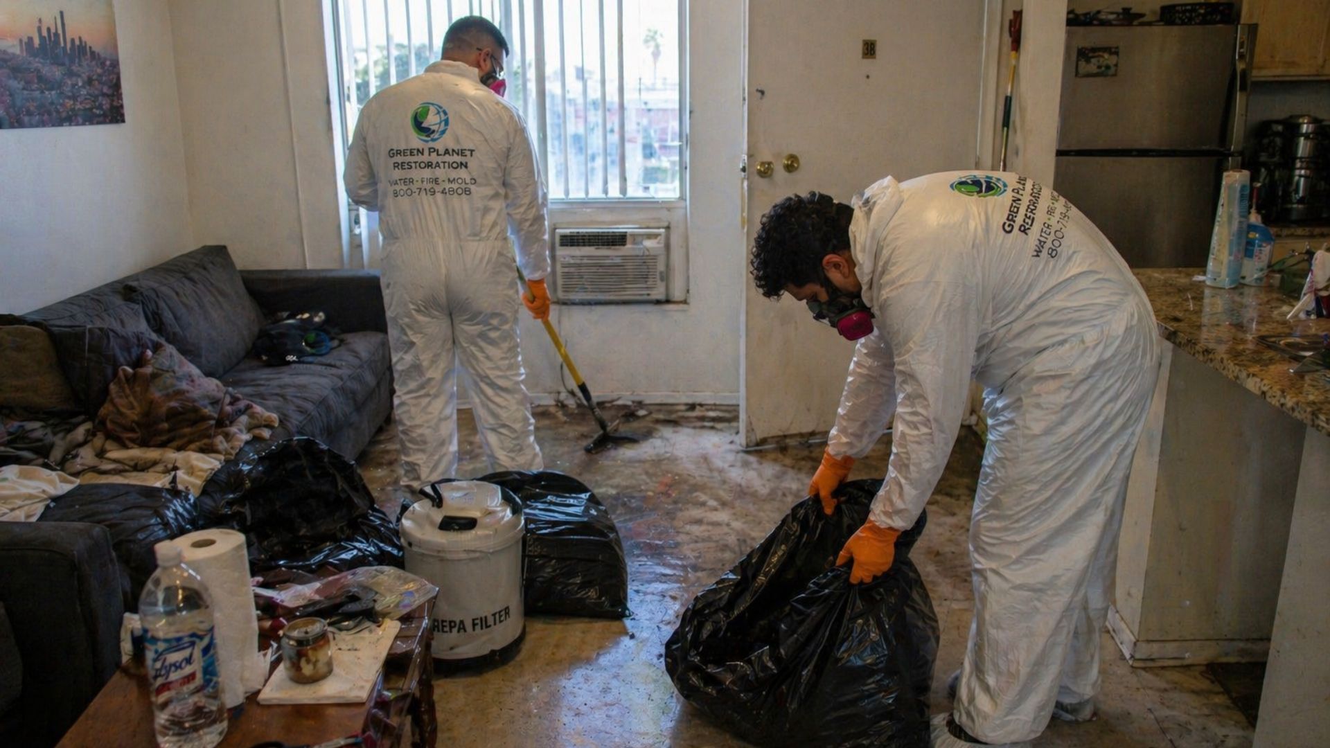 Removing Biohazards - Green Planet Restoration