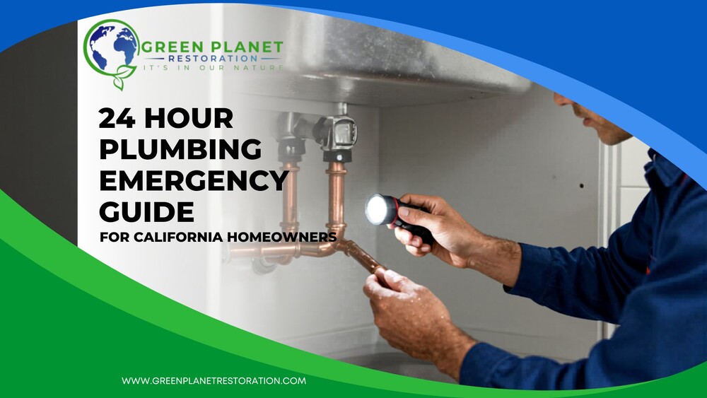 24 Hour Plumbing Emergency Guide - Green Planet Restoration