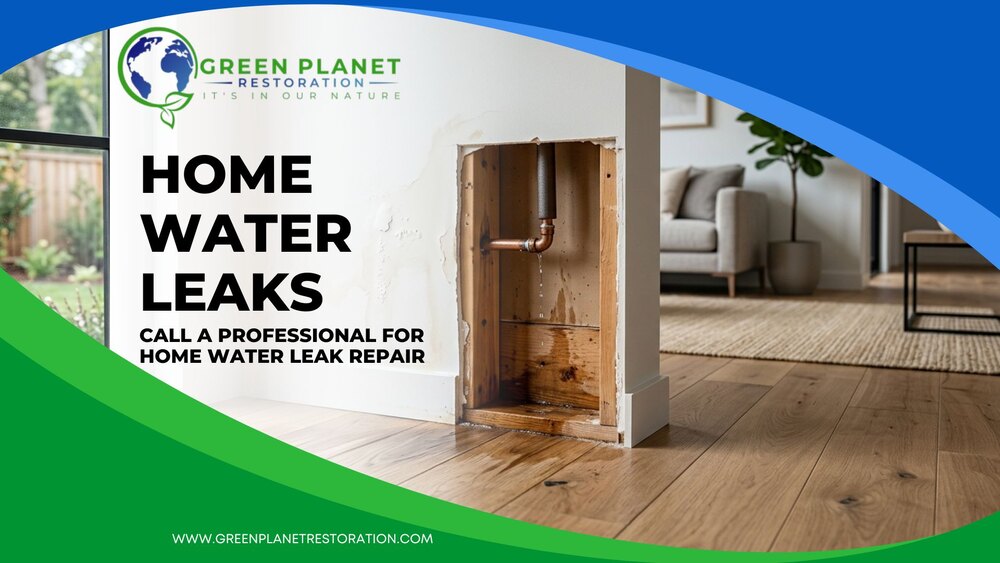 Home Water Leaks - Green Planet Restoration