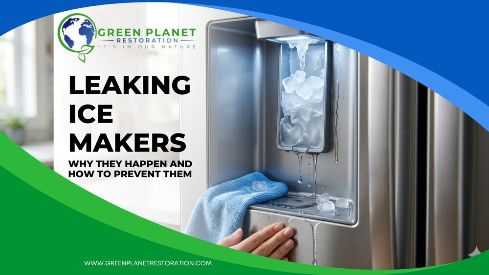 Leaking Ice Makers - Green Planet Restoration