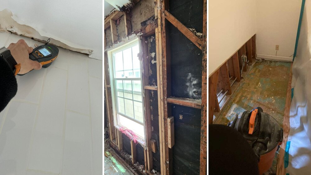 Water Damaged Drywall Replacement - Green Planet Restoration