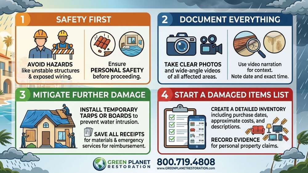 4 Immediate Steps Post-Storm - Green Planet Restoration