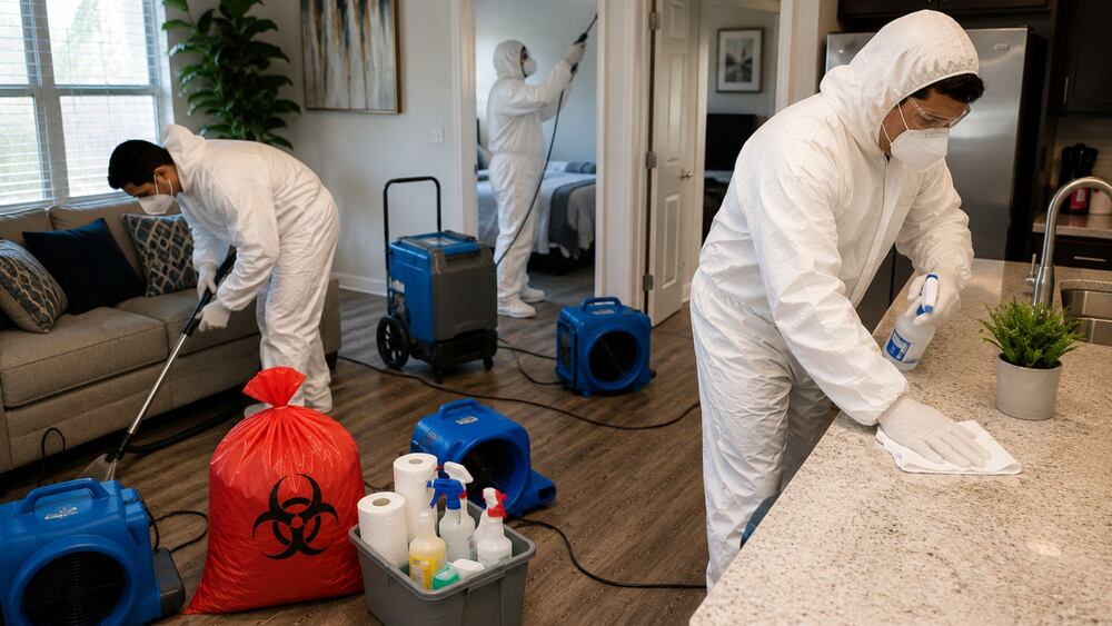 Professional Biohazard Cleanup Crew - Green Planet Restoration