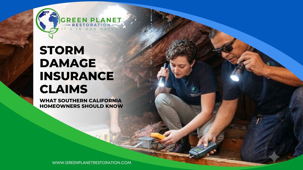 Storm Damage Insurance Claims - Green Planet Restoration