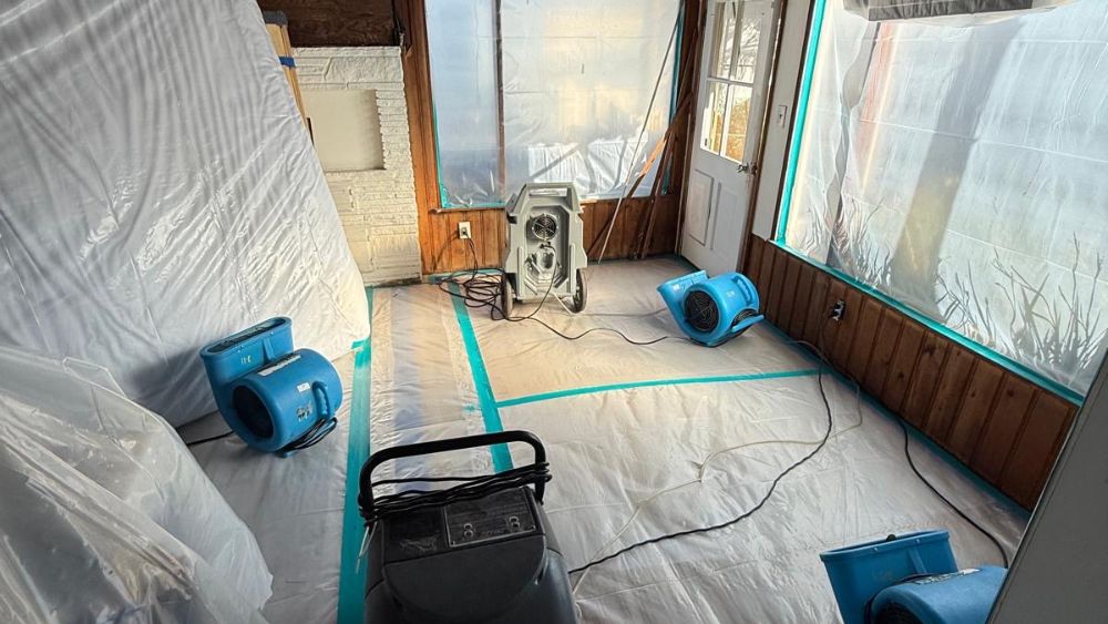 Water Damage Restoration and Structural Drying - Green Planet Restoration of LA
