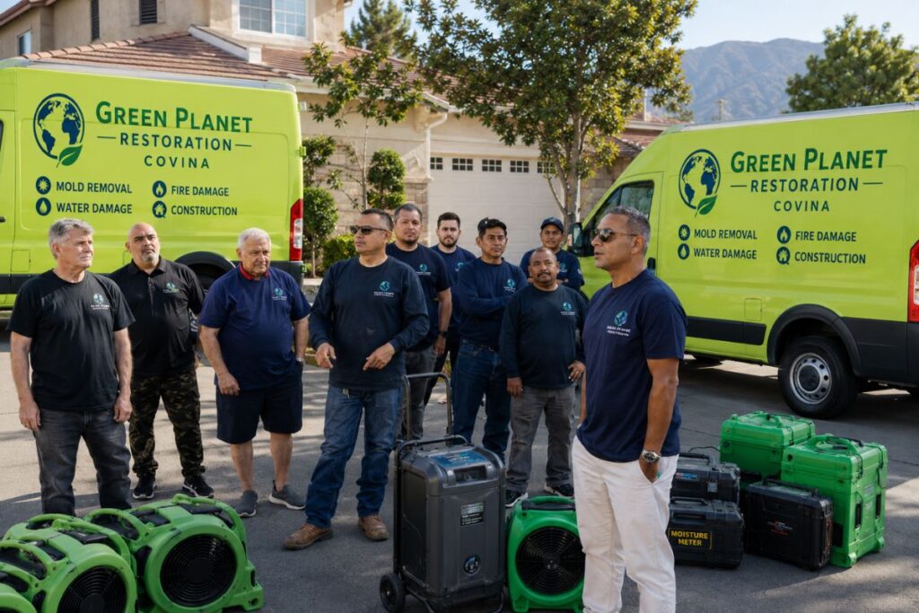 Covina Restoration Team - Green Planet Restoration of LA