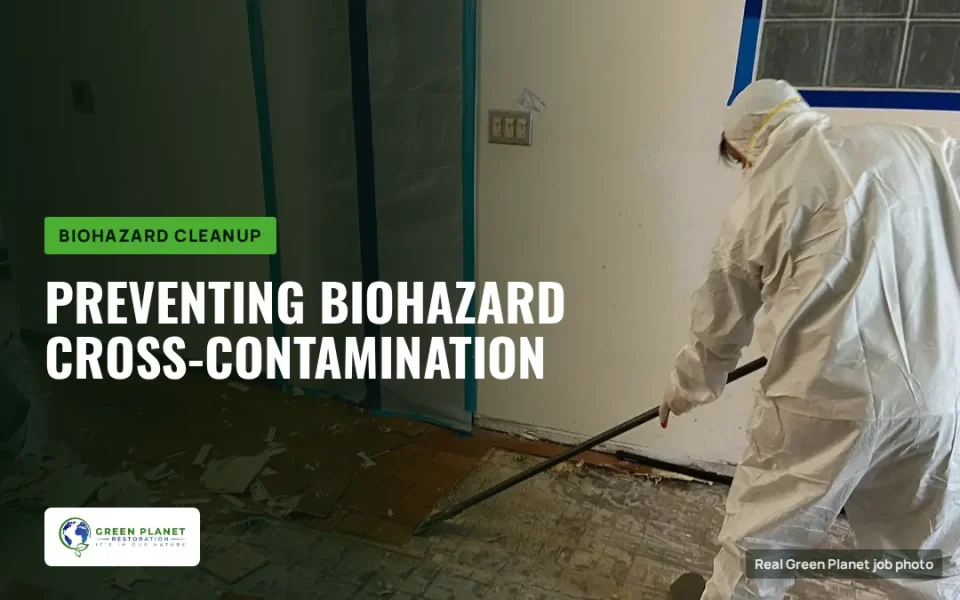 Biohazard Cross-Contamination Prevention in Crime Scene Cleaning