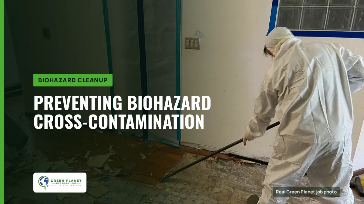 Preventing Biohazard Cross-Contamination | Green Planet Restoration