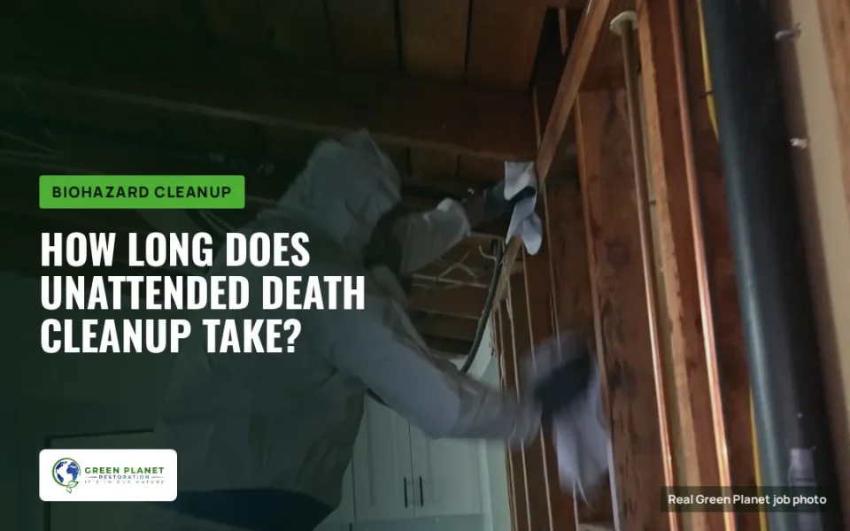 Unattended Death Cleanup Duration: How Long the Unattended Death Cleanup Take in California?