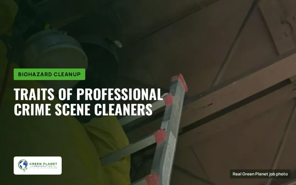 Top Traits of Professional Crime Scene Cleaners in California