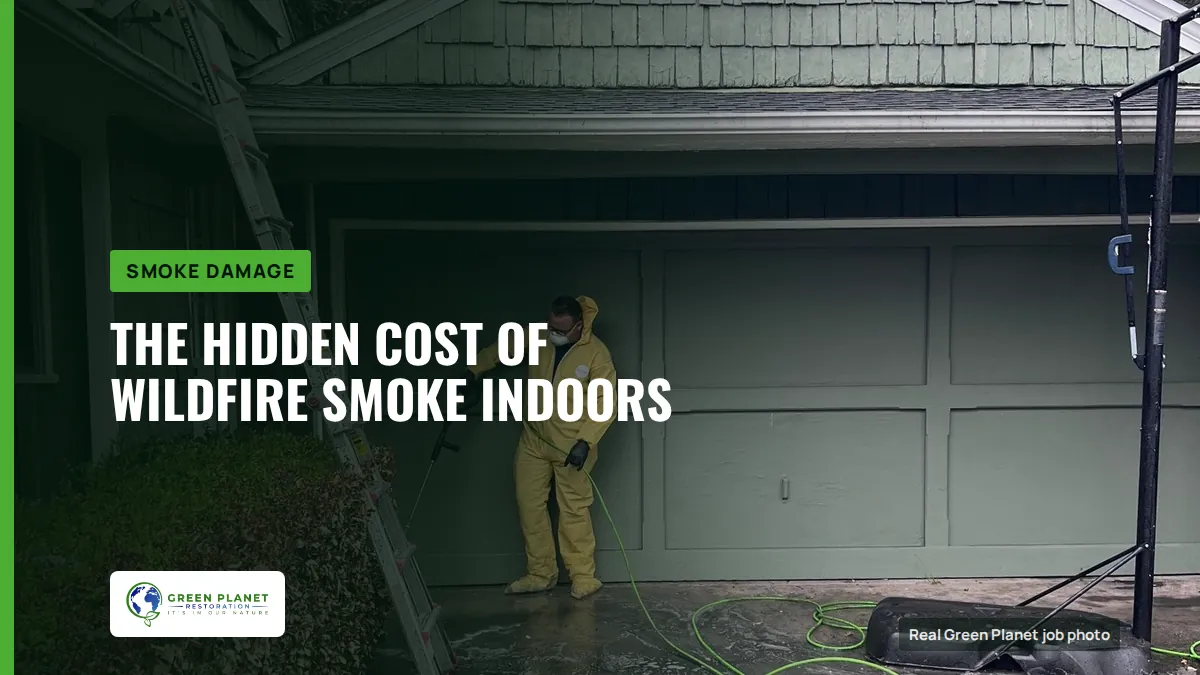 The Hidden Cost of Wildfire Smoke Indoors | Green Planet Restoration