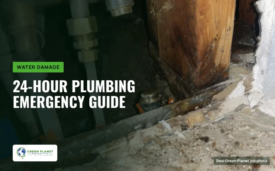 24 Hour Plumbing Emergency Guide for California Homeowners