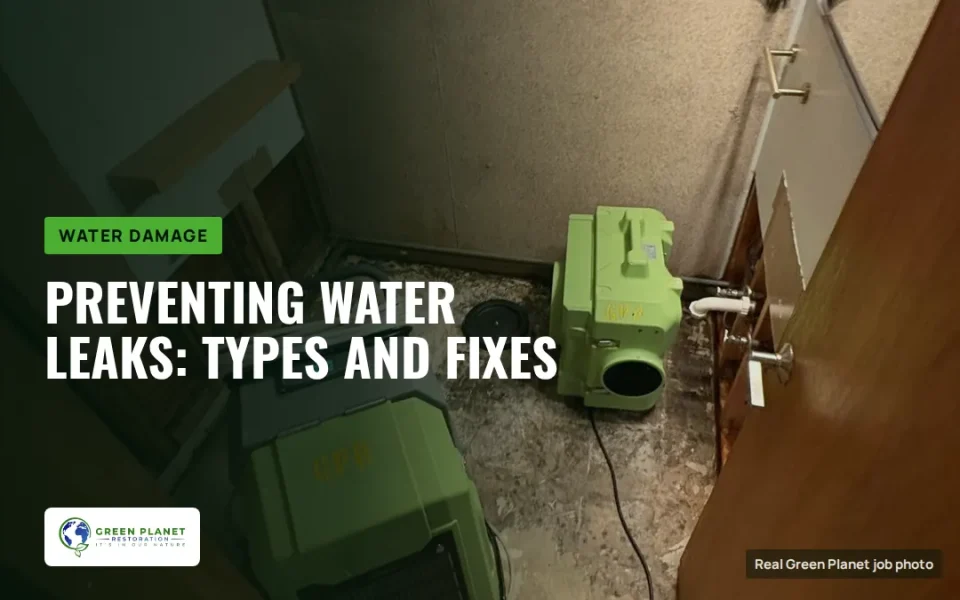 Preventing Water Leaks: Types and How to Do It