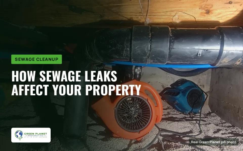 Sewage Damage and Leaks: How It Can Affect Your Property in Culver City
