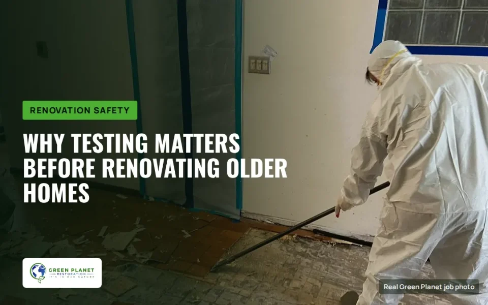 Why Asbestos Testing in Renovation Is Critical for Older Homes