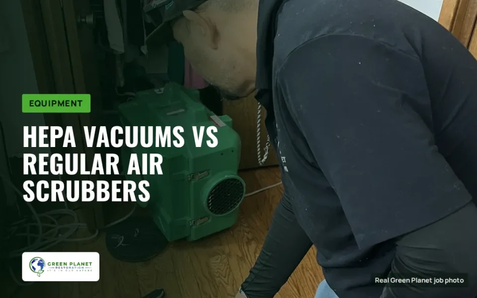 HEPA Vacuuming: HEPA vs Regular Air Scrubbers