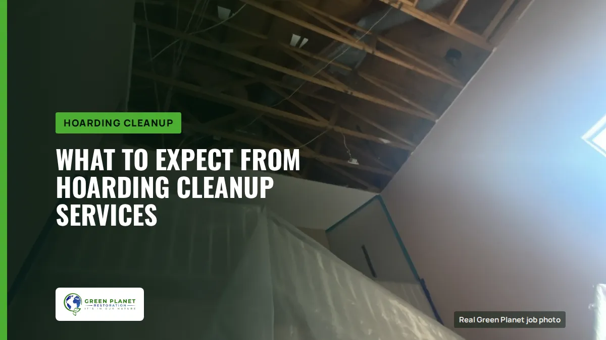 What to Expect From Hoarding Cleanup Services | Green Planet Restoration