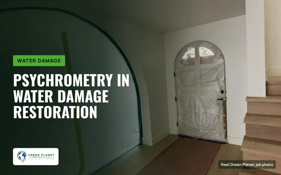 Psychrometry in Water Damage Restoration: How It Protects Your Home
