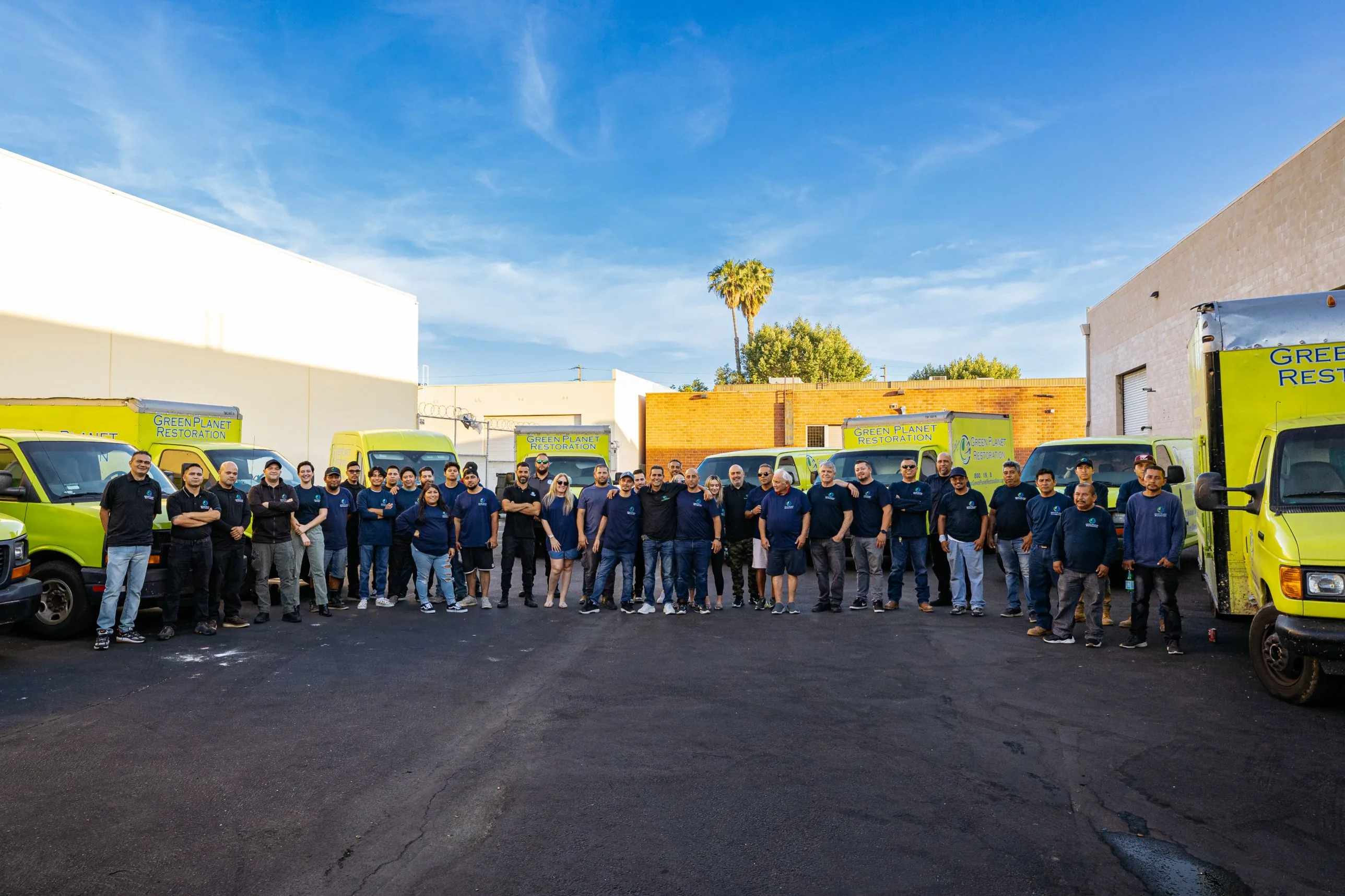 Green Planet Restoration crew